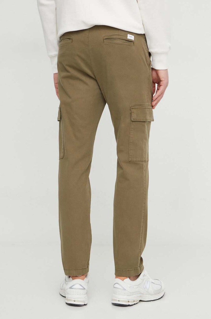 Odzież Pepe Jeans spodnie SLIM CARGO PM211641 zielony