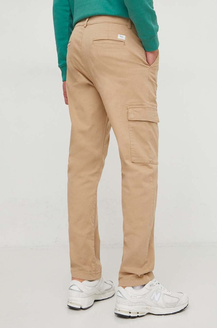 Oblečenie Nohavice Pepe Jeans SLIM CARGO PM211641 béžová