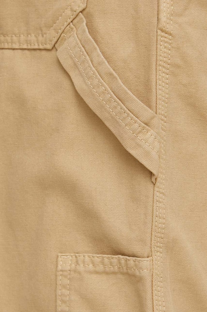Bavlnené nohavice Pepe Jeans RELAXED STRAIGHT CARPENTER PANT béžová PM211649