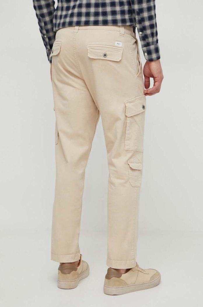 Дрехи Панталон Pepe Jeans RELAXED MULTI POCKETS PANT PM211682 бежов