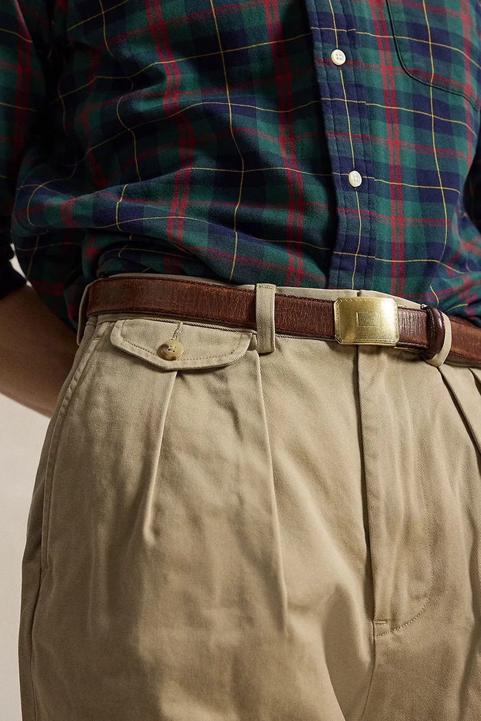 Polo Ralph Lauren pantaloni de bumbac bej 710850209