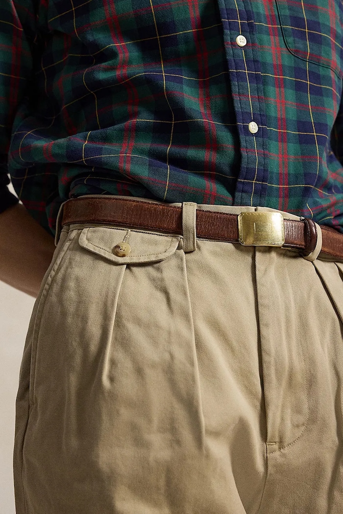 Polo Ralph Lauren pantaloni de bumbac bej 710850209