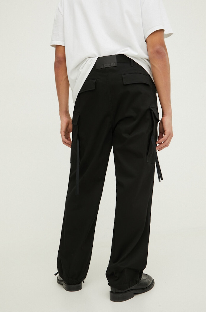 Oblečení Kalhoty MSGM 3640MP14X.247105 černá