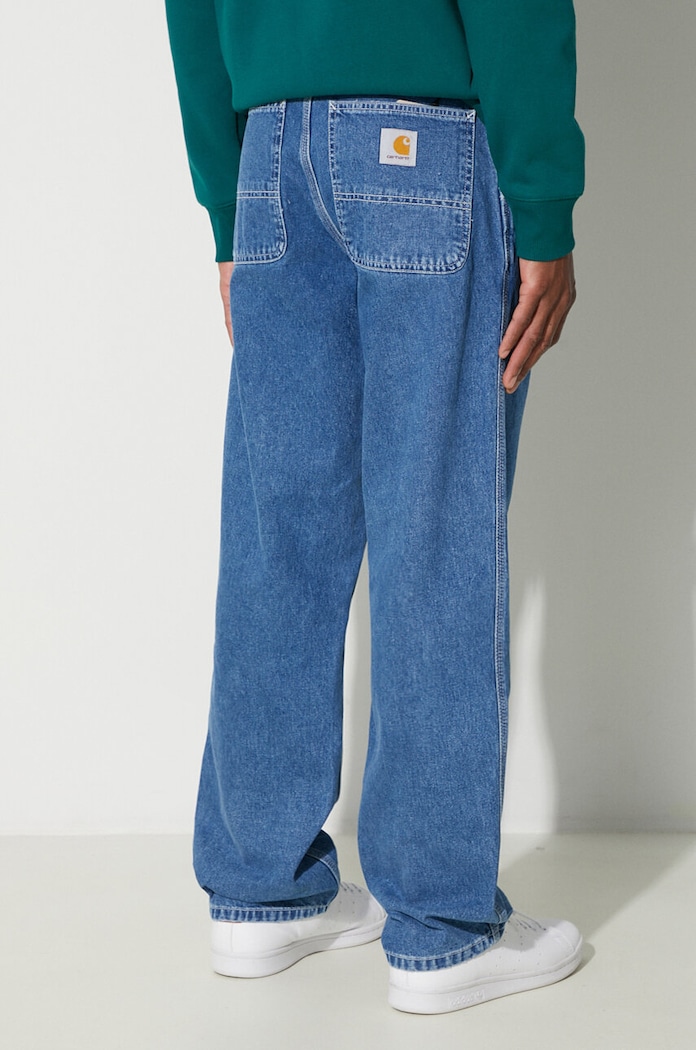 Odzież Carhartt WIP jeansy Simple Pant I022947.106 niebieski