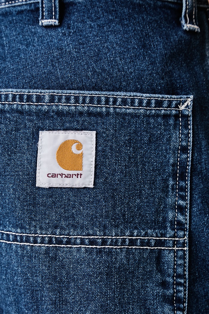 Дънки relaxed fit мъжки Simple Pant Carhartt WIP син I022947.106