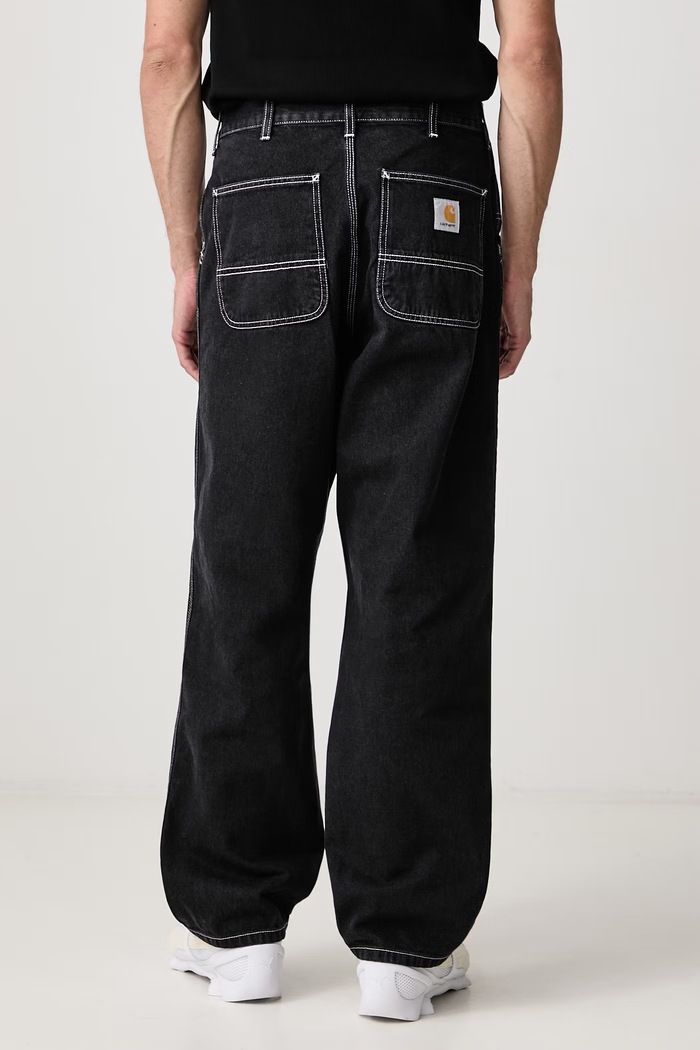 Îmbrăcăminte Carhartt WIP Jeans Simple Pant I022947.8906 negru