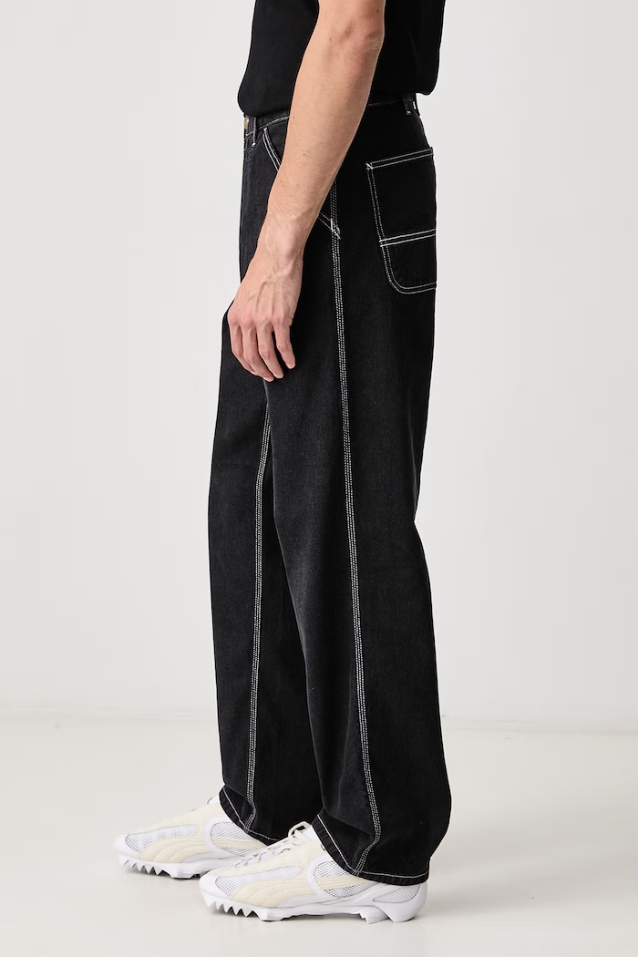 Τζιν παντελόνι Carhartt WIP Simple Pant Carhartt WIP I022947.8906 μαύρο