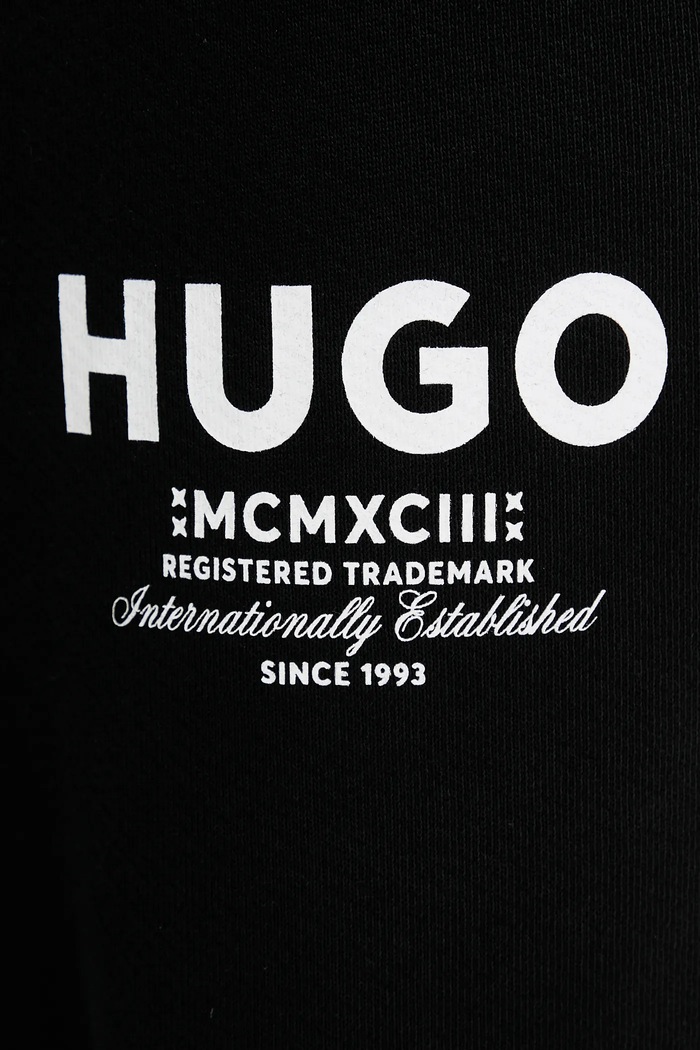 Bavlnené tepláky Hugo Blue Nevez čierna 50510734