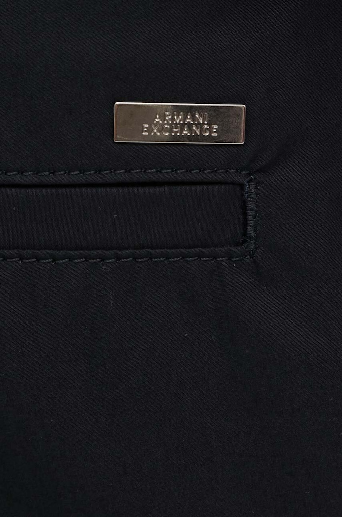 Bavlnené nohavice Armani Exchange čierna 3DZP55.ZN3MZ