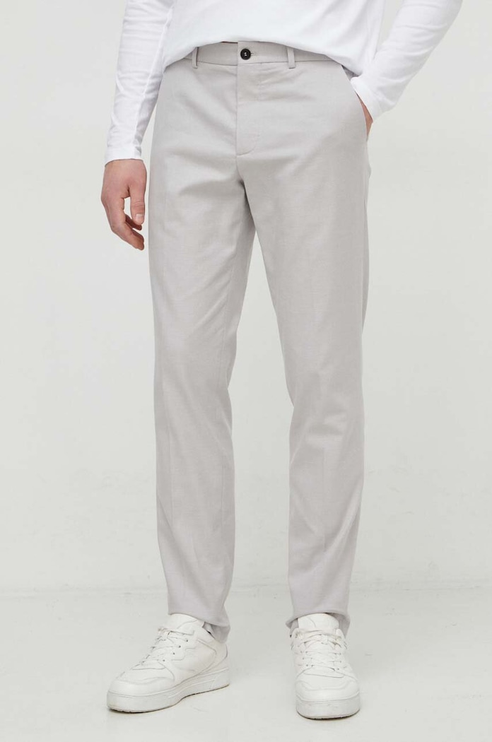 Sisley Spodnie szary 4LAGSF03M