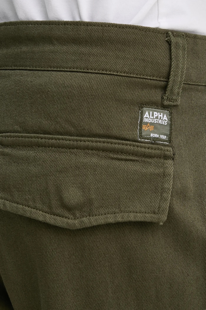 Alpha Industries spodnie bawełniane Aircraft zielony 146200.