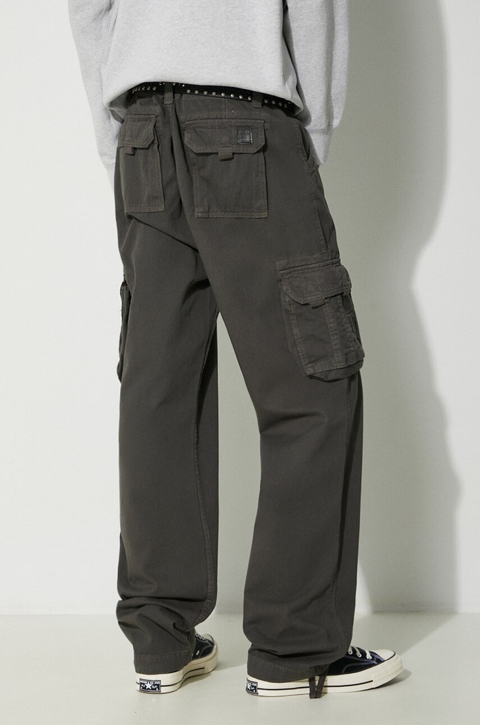 Ρούχα Βαμβακερό παντελόνι Alpha Industries Jet Pant 101212 γκρί