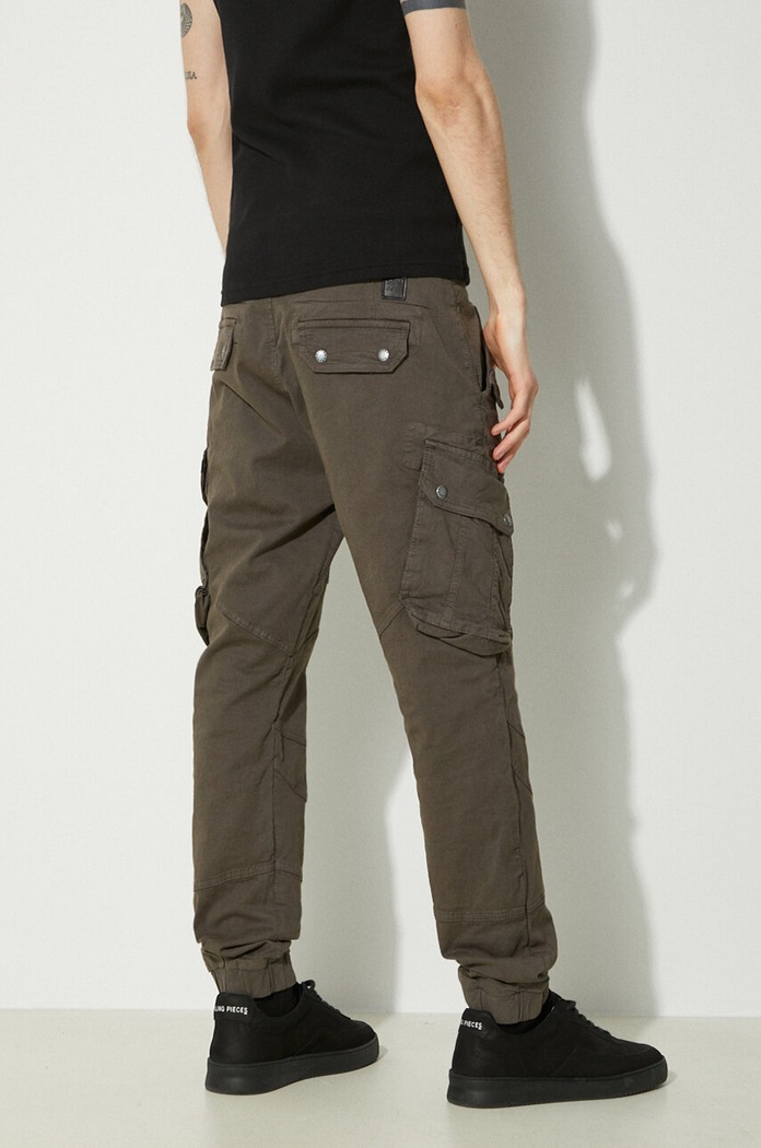 Дрехи Панталон Alpha Industries Combat Pant LW 126215 зелен
