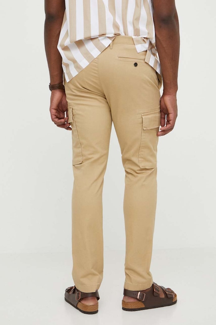 Oblečenie Nohavice Michael Kors CF3302G9L1 béžová
