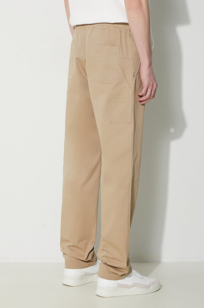 Oblečení Bavlněné kalhoty A.P.C. Pantalon Chuck COGEW.H08408.BAA béžová