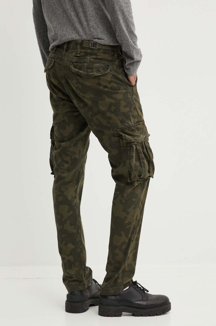 Oblečení Kalhoty Superdry M7011132A.D4Z zelená