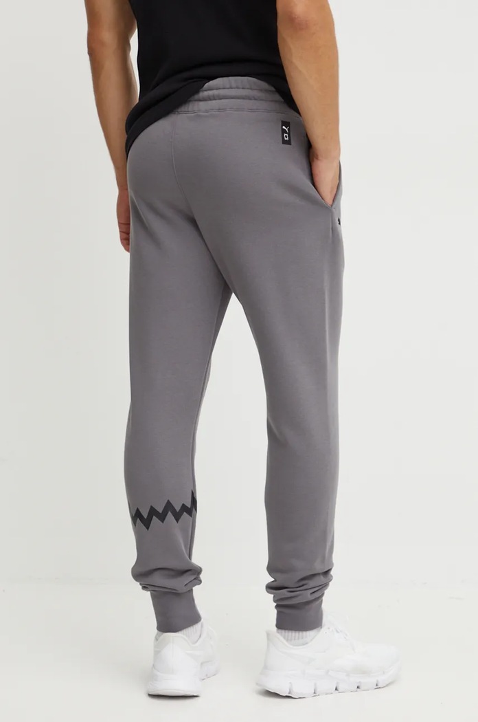 Oblečení Tepláky Puma Hoops 676649 šedá