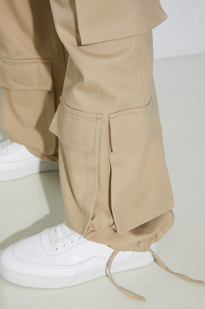 Βαμβακερό παντελόνι Represent Baggy Cargo Pant MLM521.494