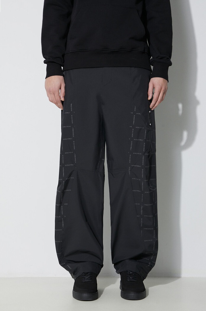 Παντελόνι A-COLD-WALL* Grisdale Storm Pant ίσιο μαύρο ACWMB176