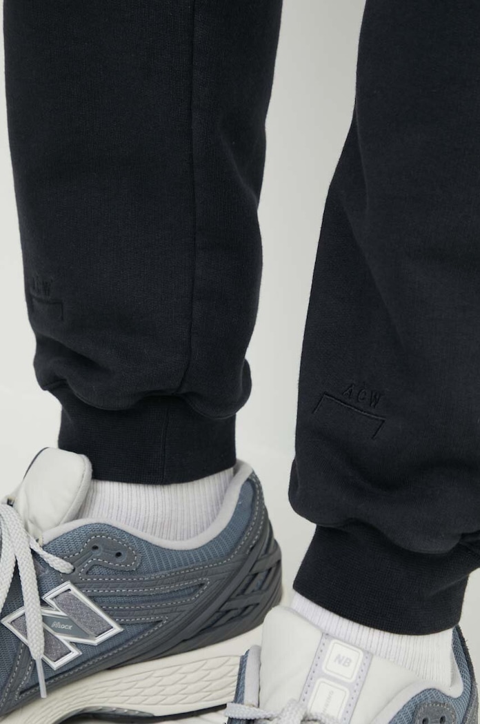 Bavlněné tepláky A-COLD-WALL* Essential Sweatpant černá ACWMB274