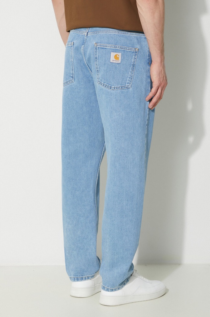 Дрехи Дънки Carhartt WIP Newel Pant I029208.112 син