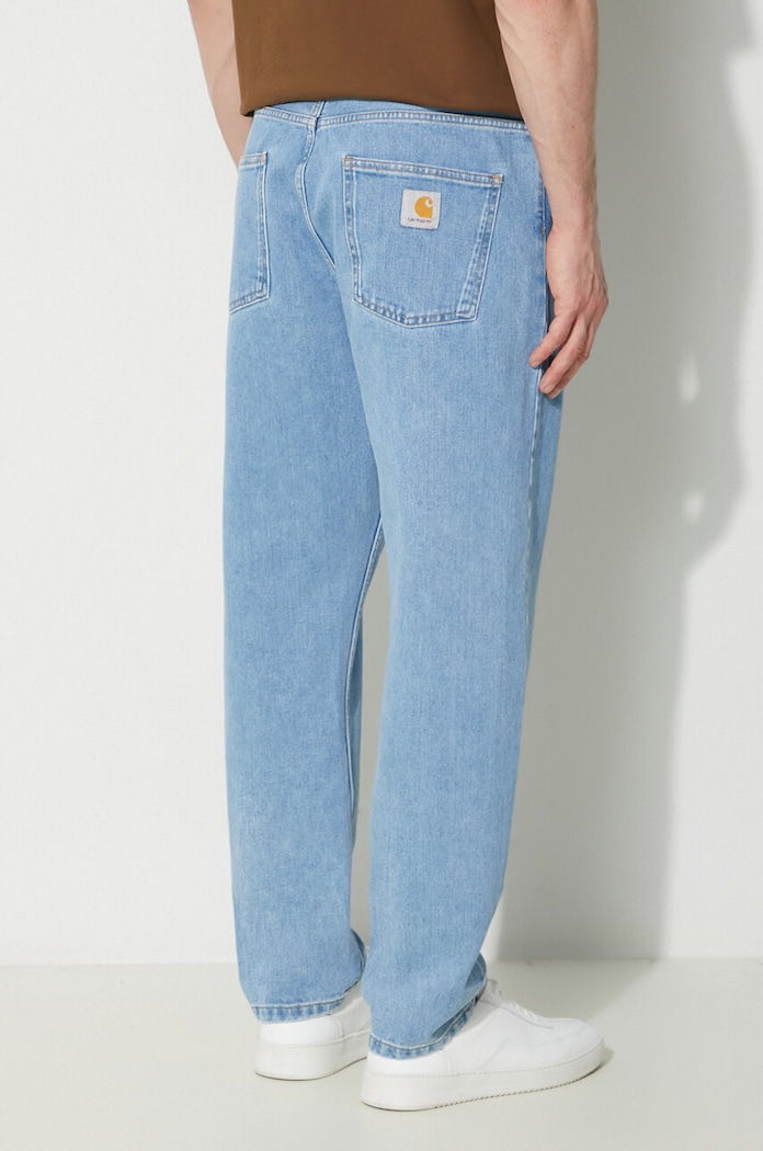 Дрехи Дънки Carhartt WIP Newel Pant I029208.112 син