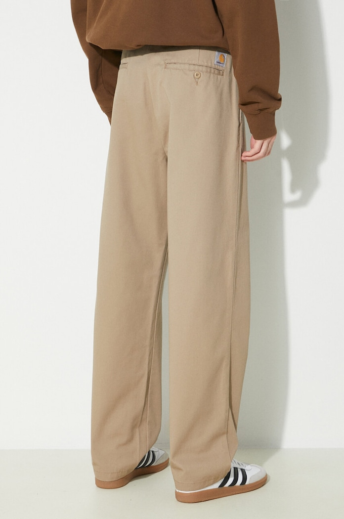 Clothing Carhartt WIP trousers Calder Pant I030473.8Y02 beige