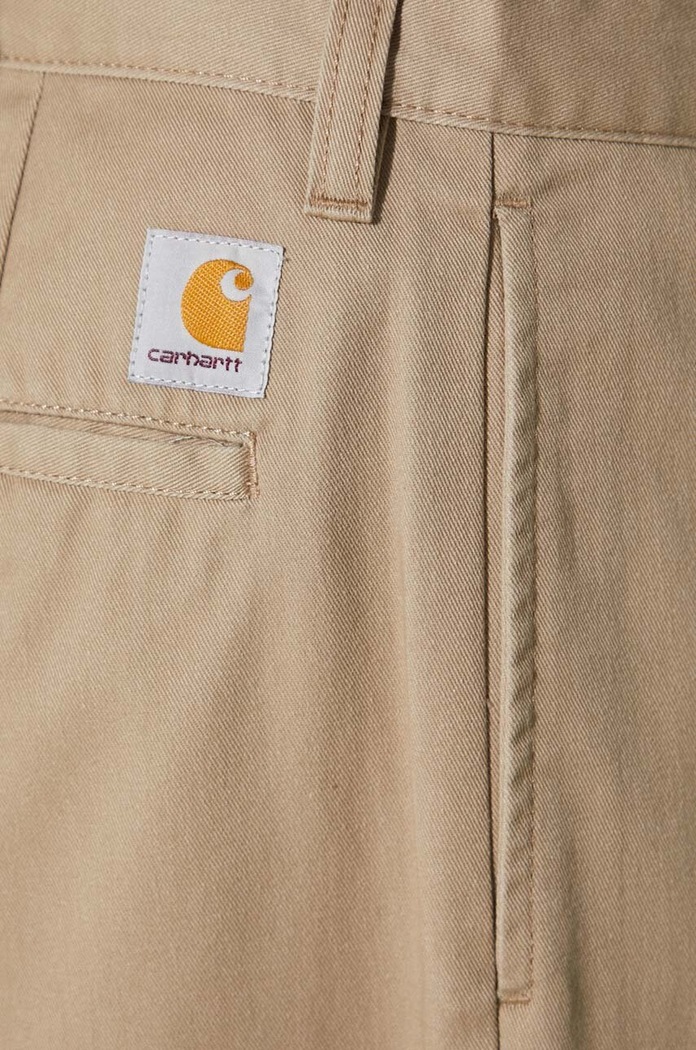 Carhartt WIP trousers Calder Pant I030473.8Y02 beige