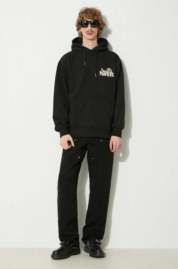Carhartt WIP cotton trousers Double Knee Pant I031501.8902 black SS24