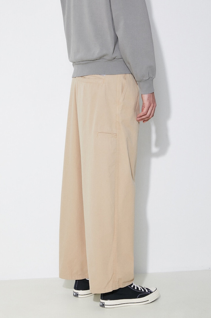 Clothing Carhartt WIP cotton trousers Colston Pant I031514.G1GD beige