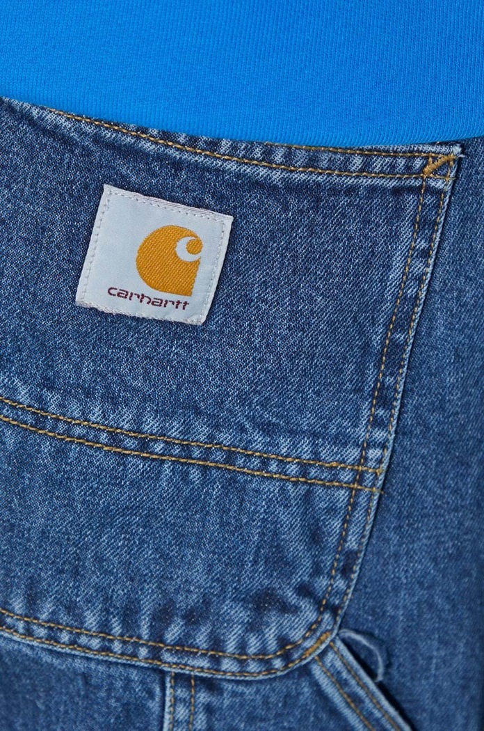 Дънки Carhartt WIP Double Knee Pant I032699.106 син