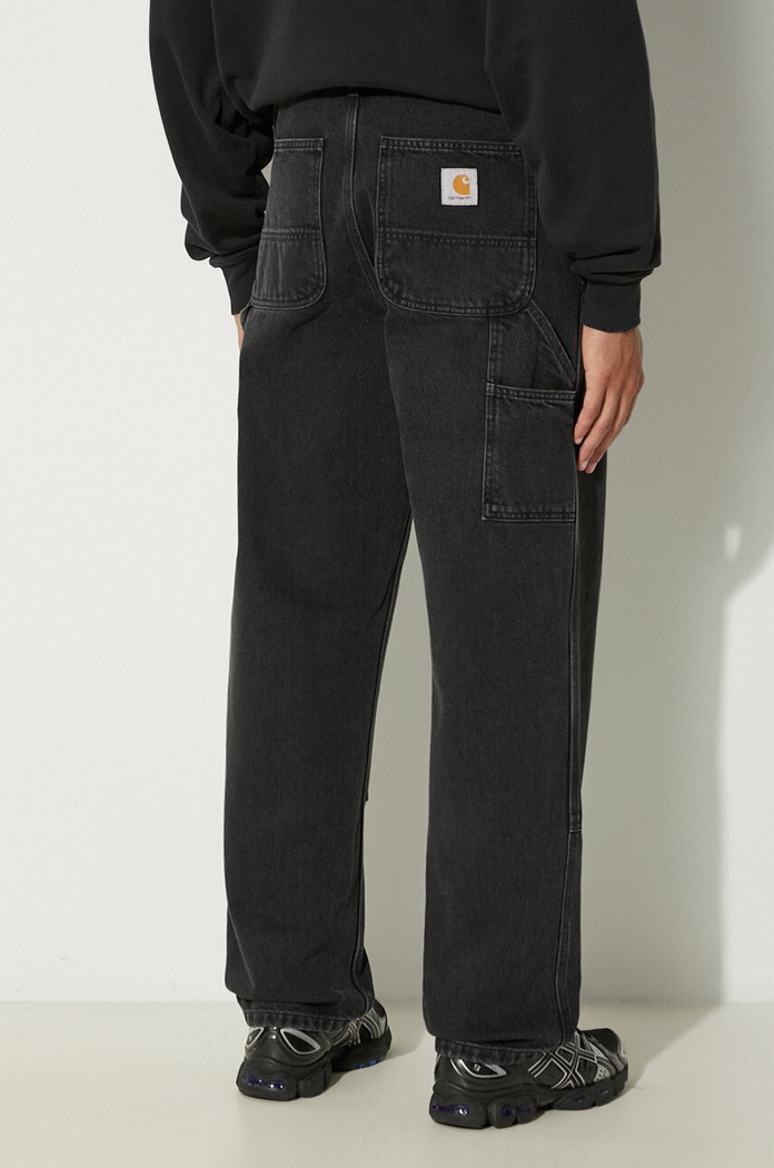 Oblečení Džíny Carhartt WIP Double Knee Pant I032699.8906 černá