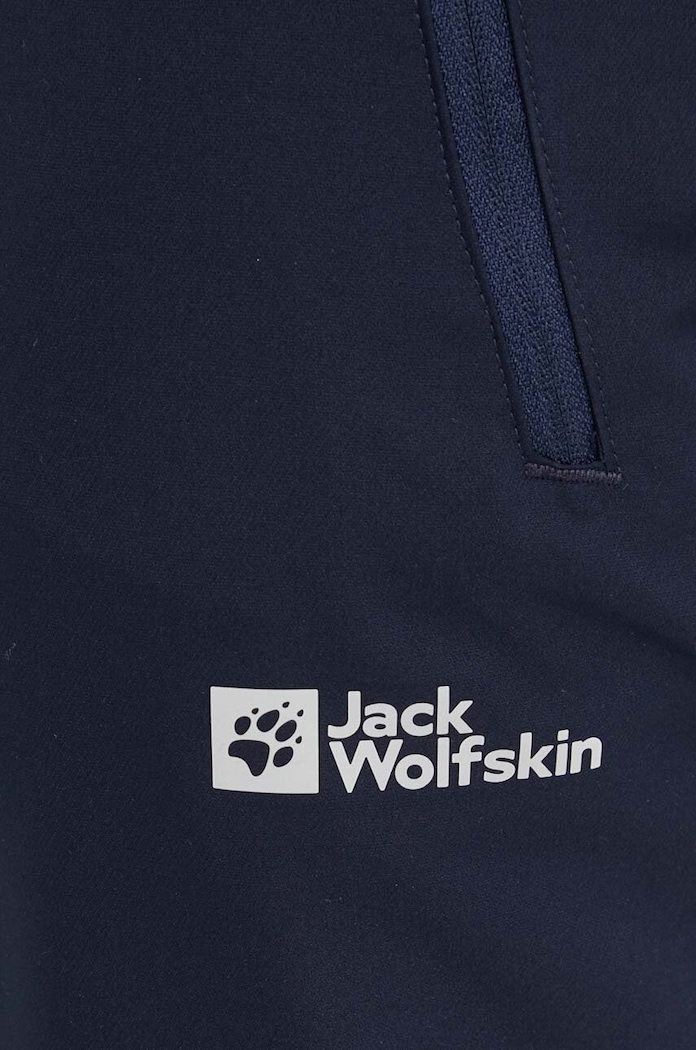 Jack Wolfskin pantaloni de exterior ACTIVE TRACK bleumarin 1508241