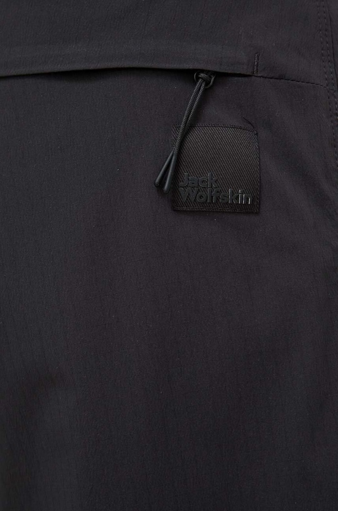Jack Wolfskin spodnie outdoorowe Wanderthirst 1508371 czarny