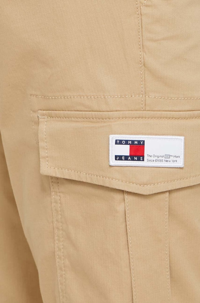 Tommy Jeans spodnie beżowy DM0DM18940