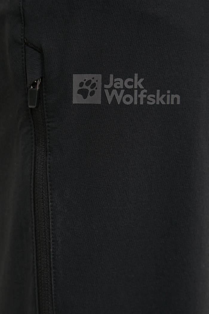 Jack Wolfskin παντελόνι πεζοπορίας Ανδρικό Activate XT μαύρο 1503755