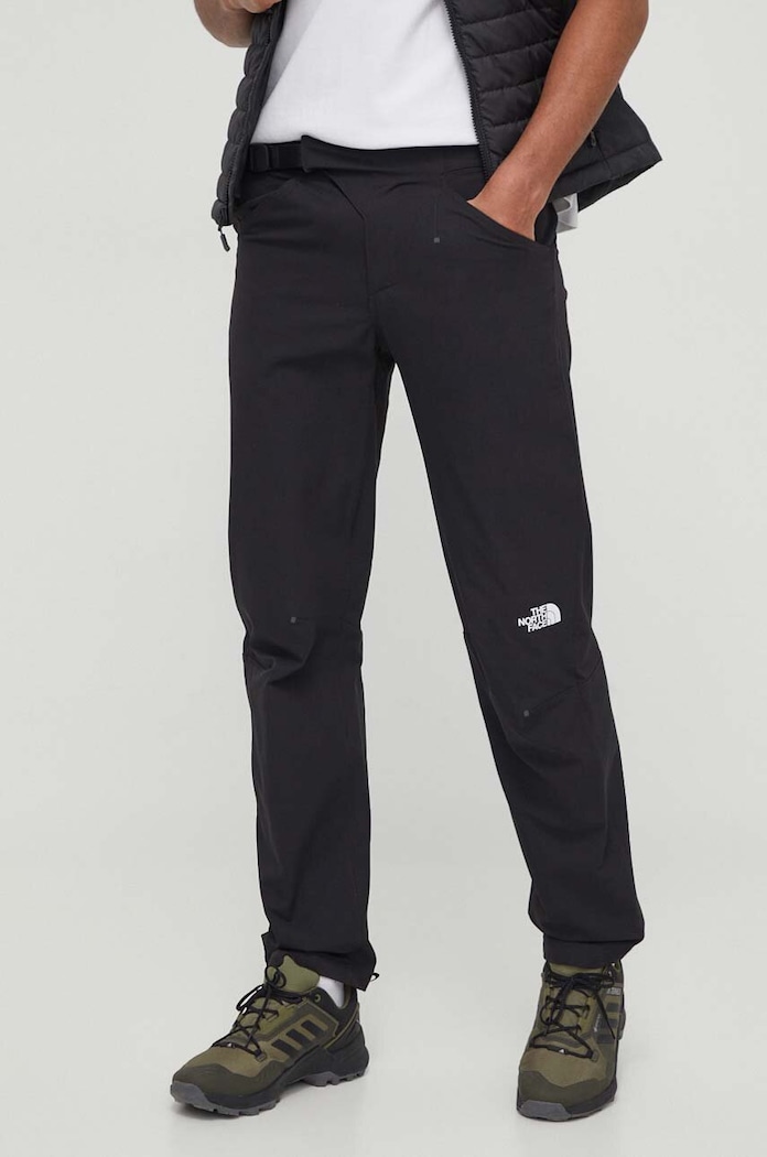 The North Face szabadidős nadrág sima fekete NF0A7X6FJK31