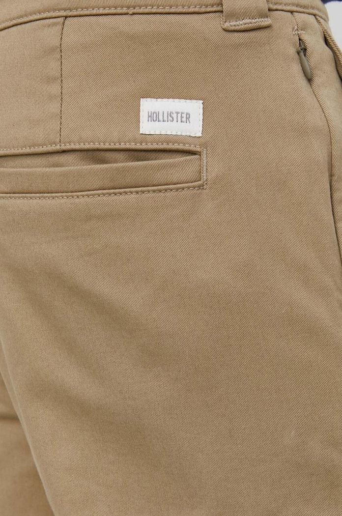Παντελόνι Hollister Co. μπεζ KI330.4011.475