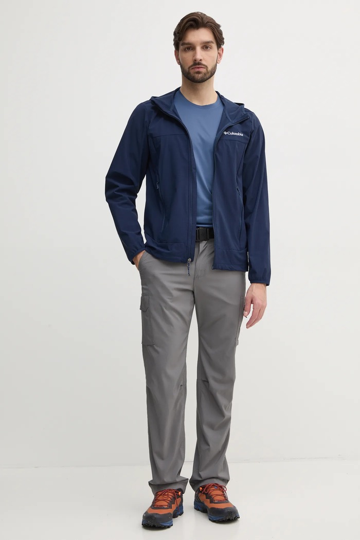 Columbia pantaloni de exterior Silver Ridge Utility 2012952 gri SS26