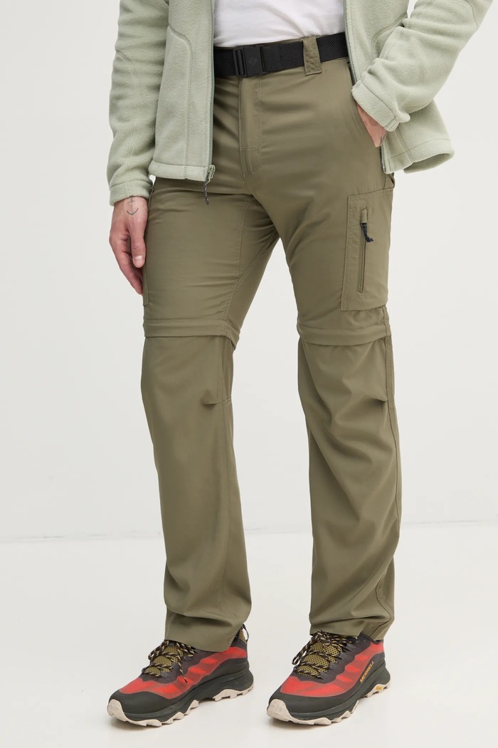 Hlače Columbia Silver Ridge Utility outdoor zelena 2012962