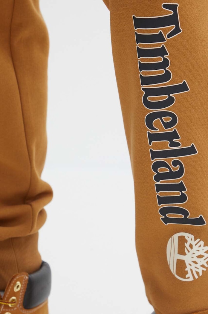 Timberland spodnie dresowe brązowy TB0A5YFBP471