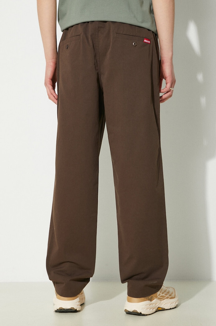 Clothing ICECREAM cotton trousers Skate Pant IC24109 brown