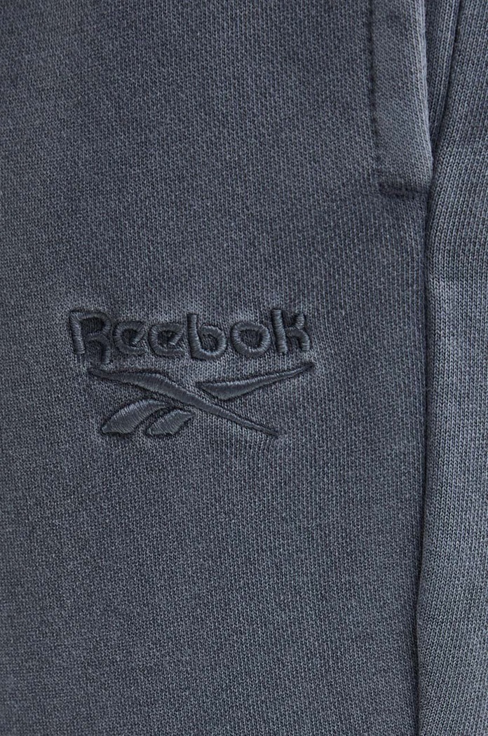 Reebok spodnie dresowe szary 100200154