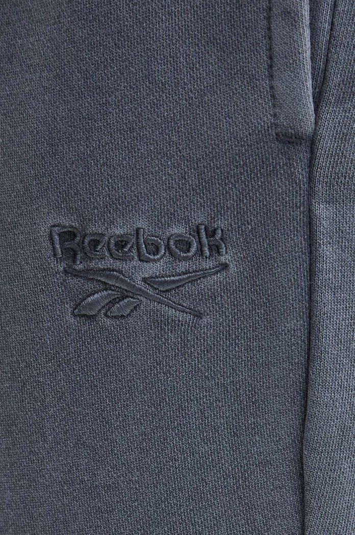 Reebok spodnie dresowe szary 100200154