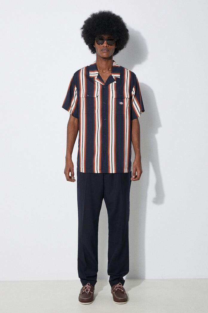 Paul Smith gyapjú nadrág M1R.921T.G00001 sötétkék AW24