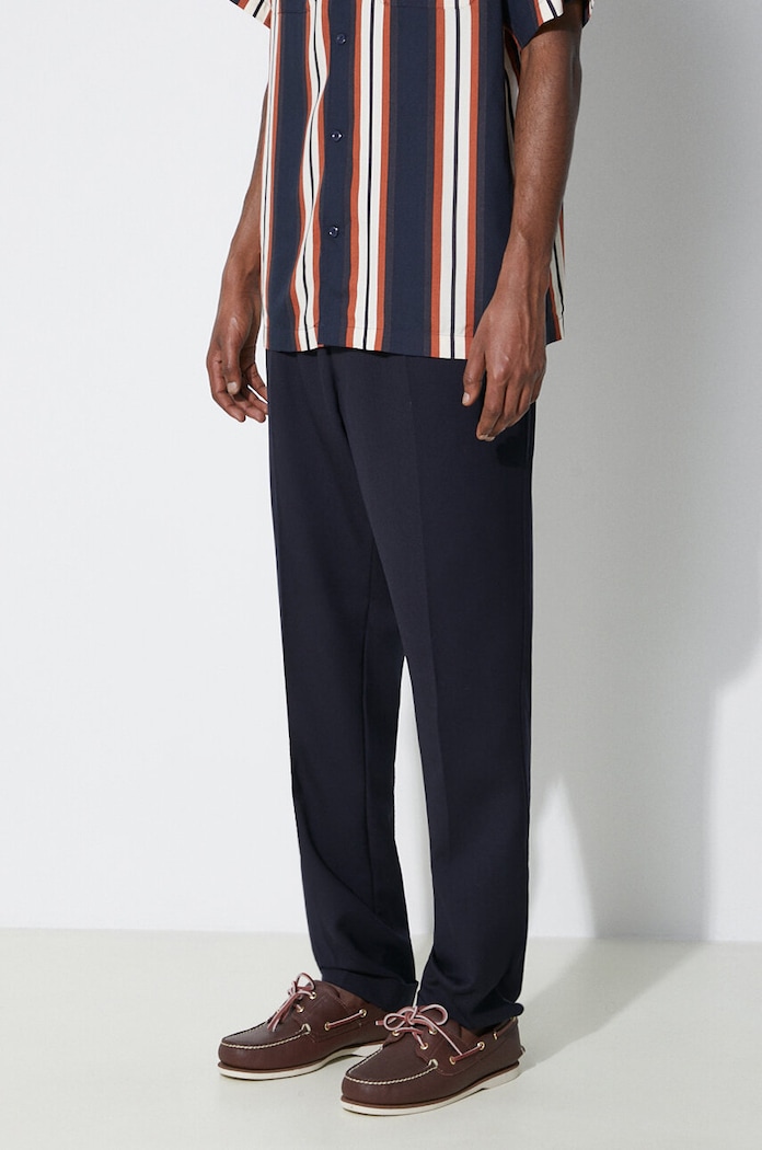 Paul Smith gyapjú nadrág sötétkék M1R.921T.G00001