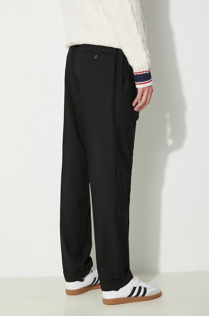 Oblečení Vlněné kalhoty Paul Smith M1R.921T.G00001 černá