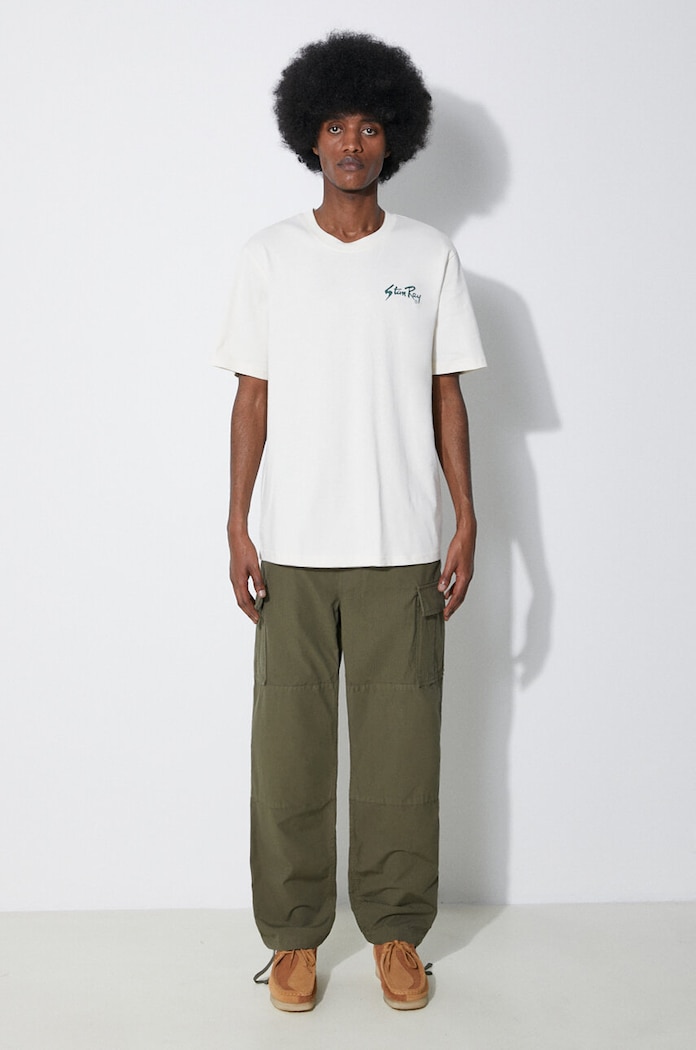 Bombažne hlače Stan Ray Cargo Pant CE2404263 zelena SS24