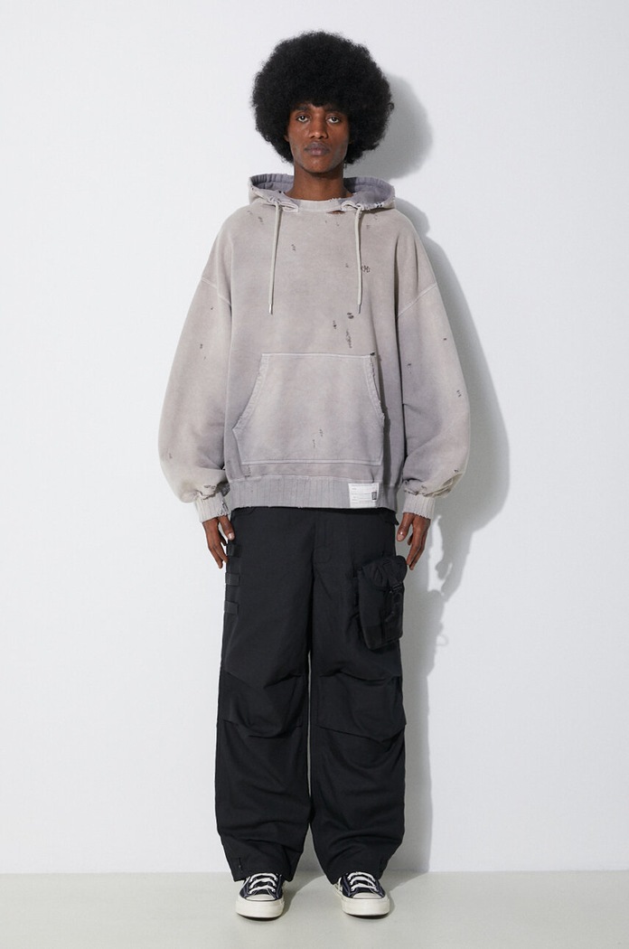 Maharishi trousers M.A.L.I.C.E. M51 Cargo Pants Cotton Hemp Twill 28 5051.BLACK black SS24