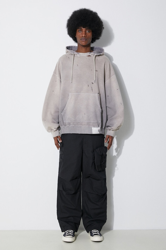 Maharishi trousers M.A.L.I.C.E. M51 Cargo Pants Cotton Hemp Twill 28 5051.BLACK black SS24